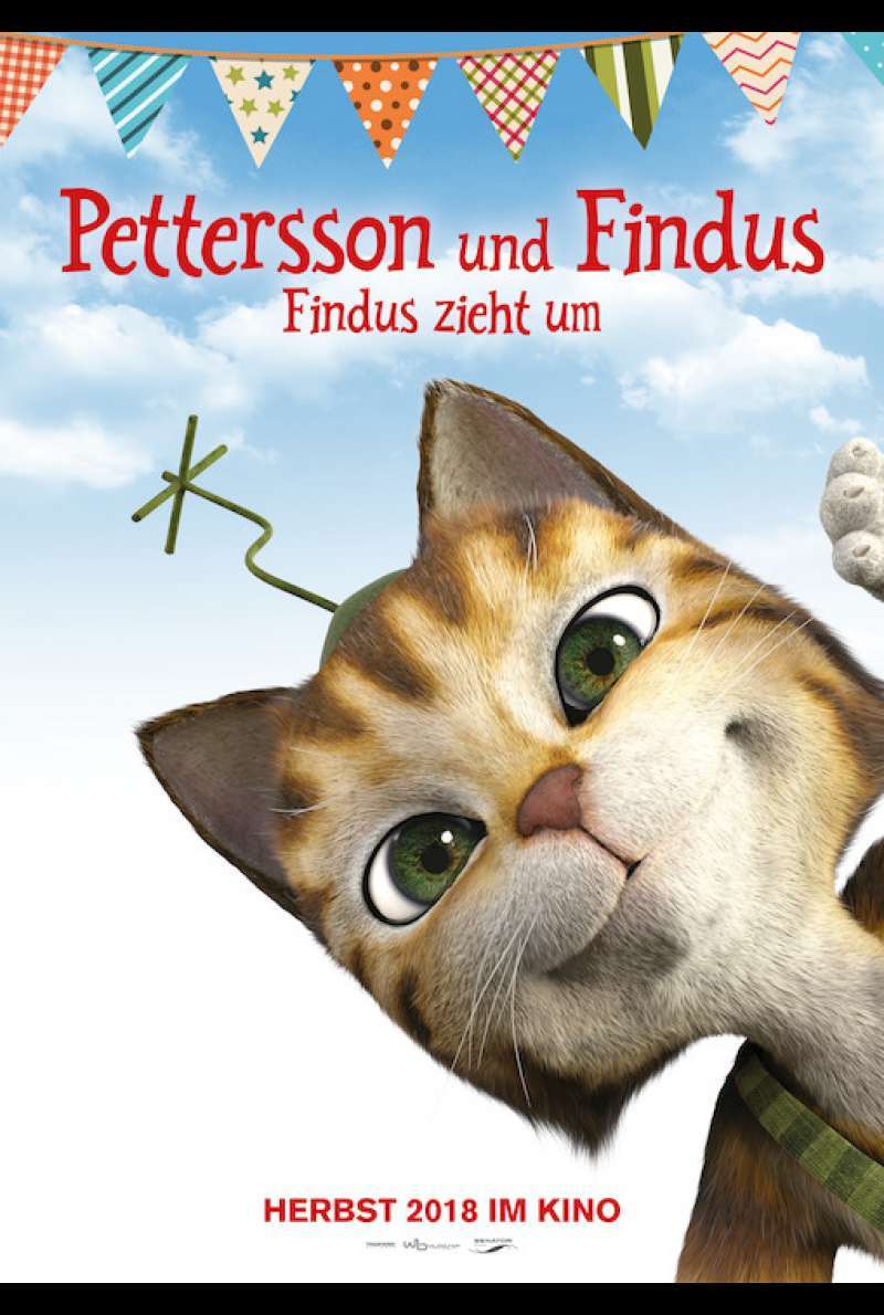 Teaserposter zu Pettersson und Findus 3 - Findus zieht um (2018)