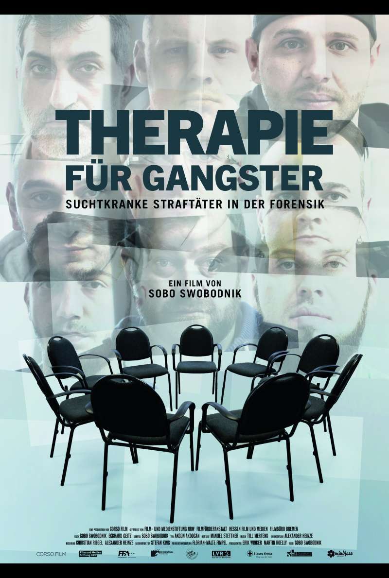Poster zu Therapie für Gangster (2018) von Sobo Swobodnik 