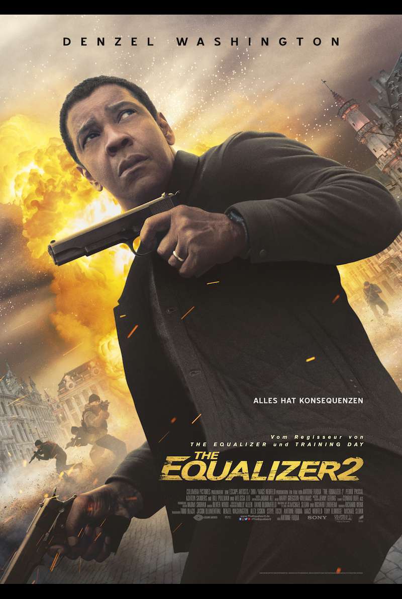 Deutsches Poster zu The Equalizer 2 (2018)