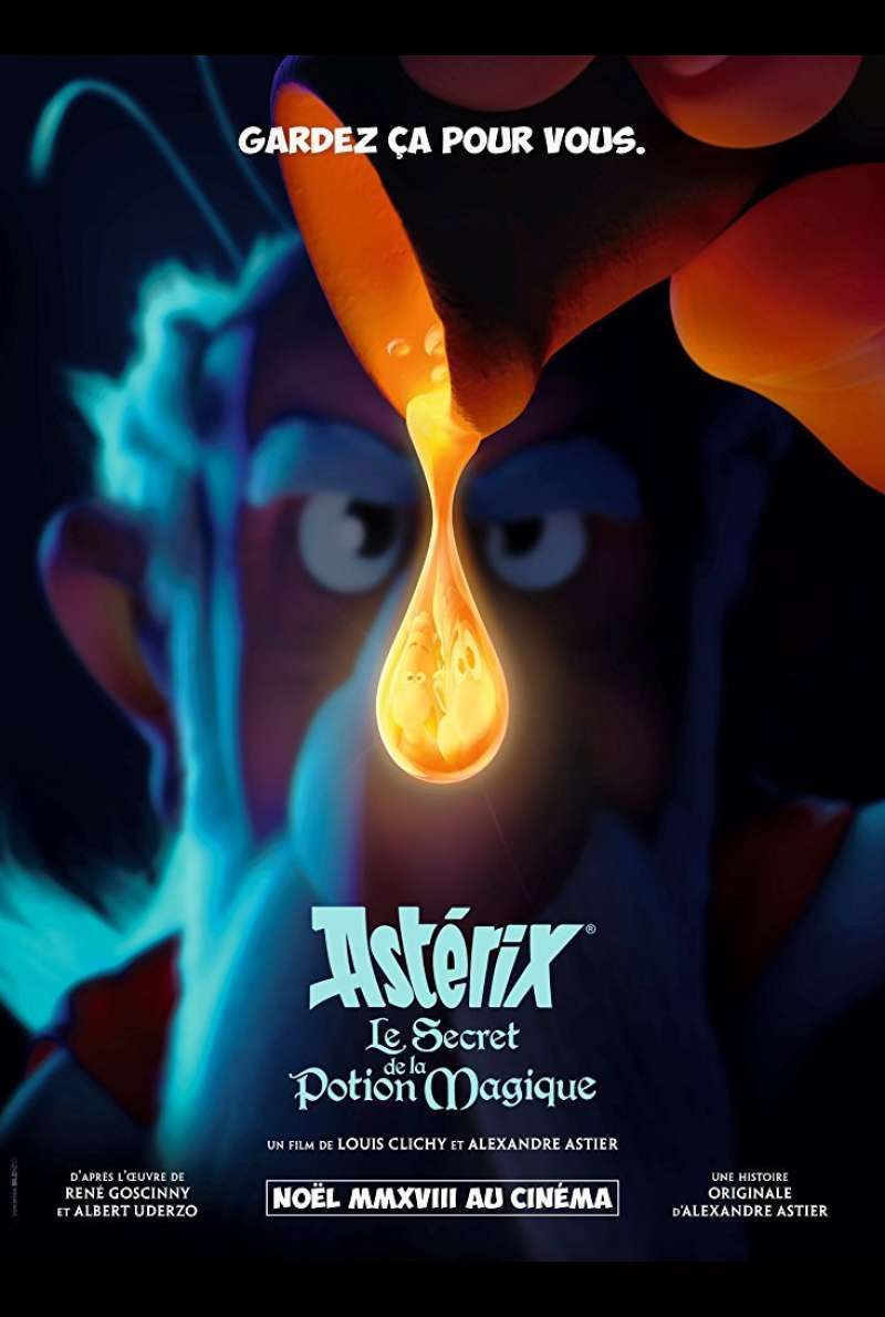 Französisches Poster zu Astérix: Le secret de la potion magique