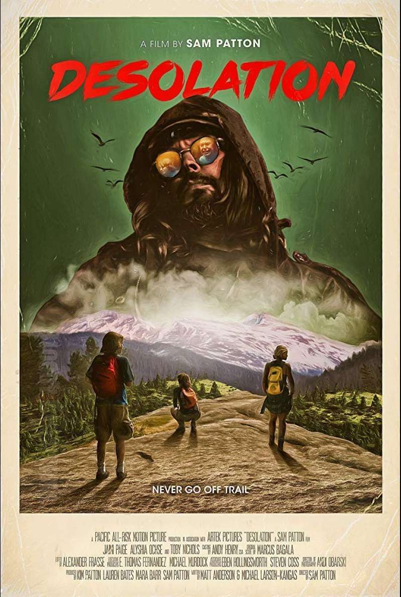US-Poster zu Desolation (2017) von Sam Patton