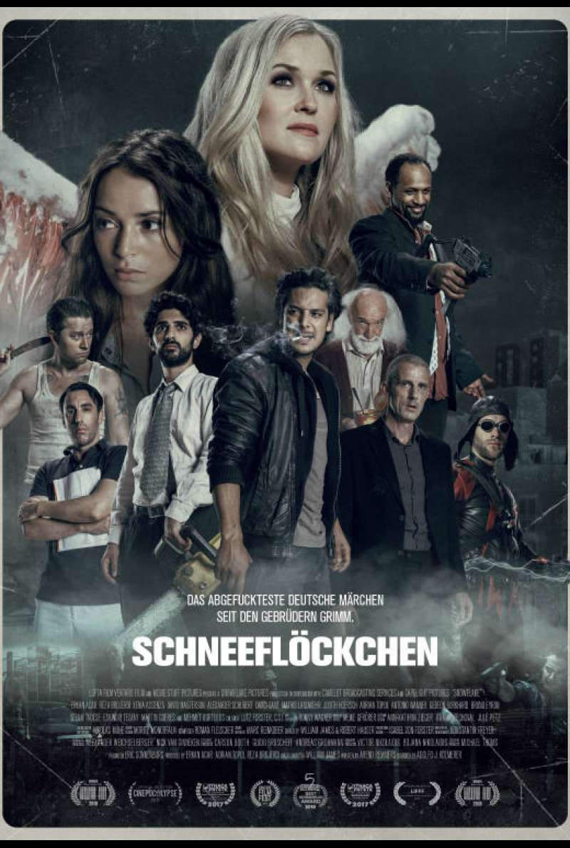 Deutsches Poster zu Schneeflöckchen (2017)