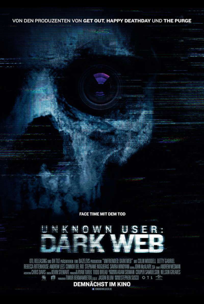 Poster zu Unknown User: Dark Web (2018)