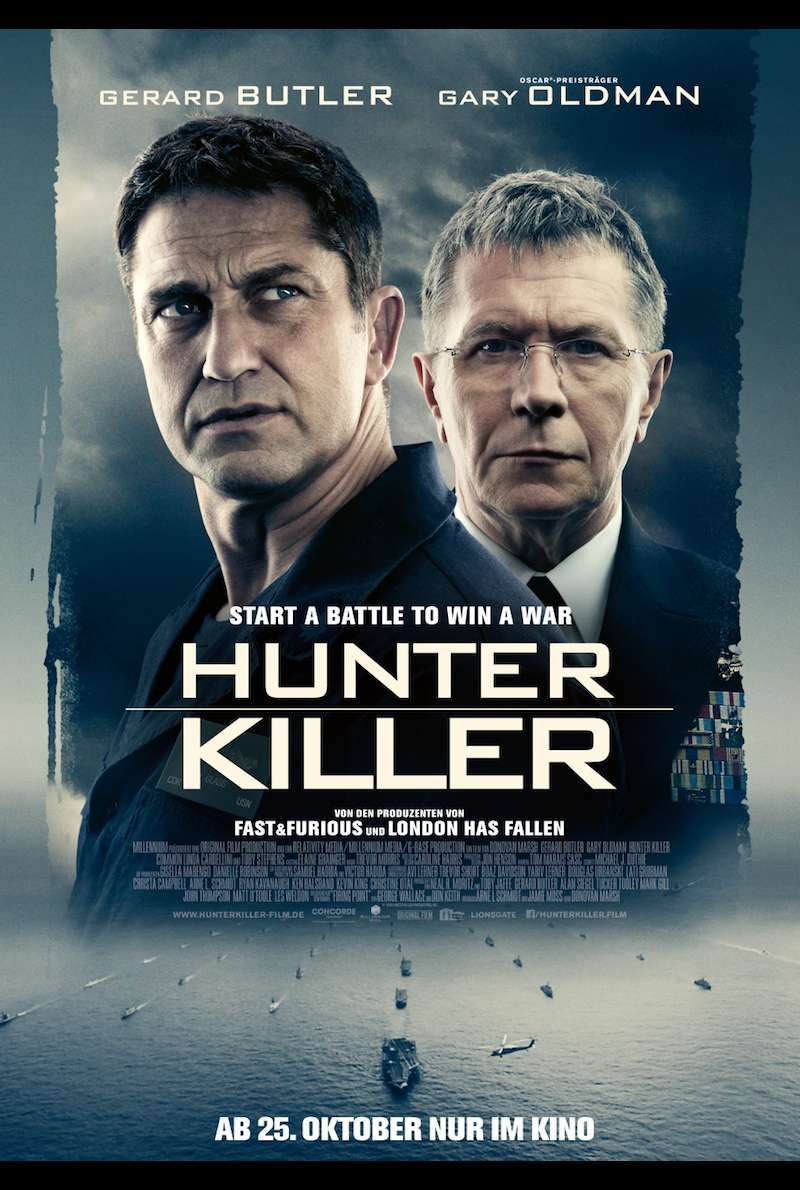 Filmplakat zu Hunter Killer (2018)
