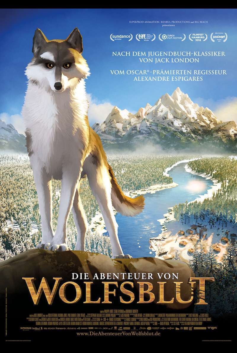Filmplakat zu Die Abenteuer von Wolfsblut (2018)