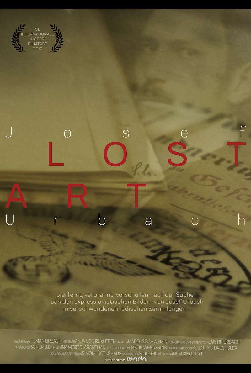 Filmplakat zu Josef Urbach - Lost Art (2017)