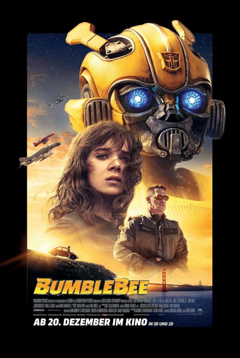Filmplakat zu Bumblebee (2018)