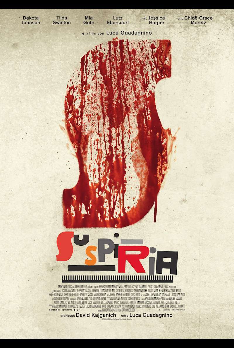 Filmplakat zu Suspiria (2018)
