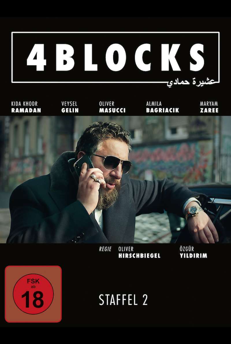 DVD-Cover zu 4 Blocks (Staffel 2, 2018)