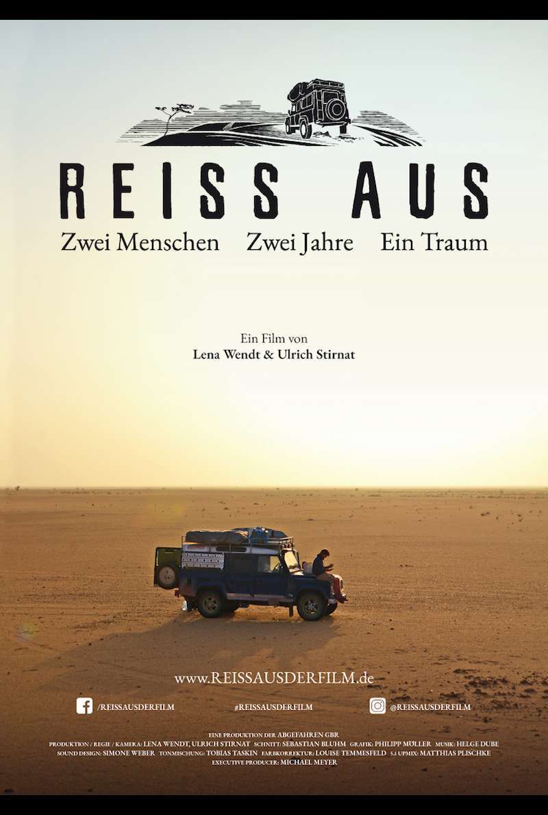 Filmplakat zu REISS AUS - Zwei Menschen. Zwei Jahre. Ein Traum. (2018)