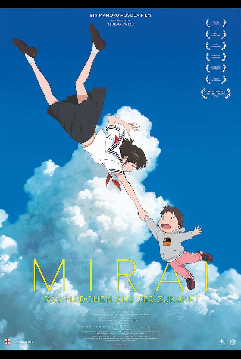 Filmplakat zu Mirai - Das Mädchen aus der Zukunft (2018)
