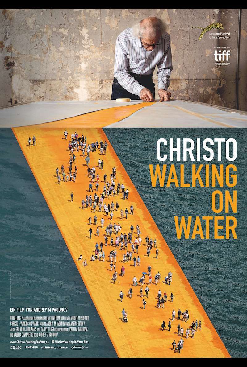 Filmplakat zu Christo - Walking on Water (2018)