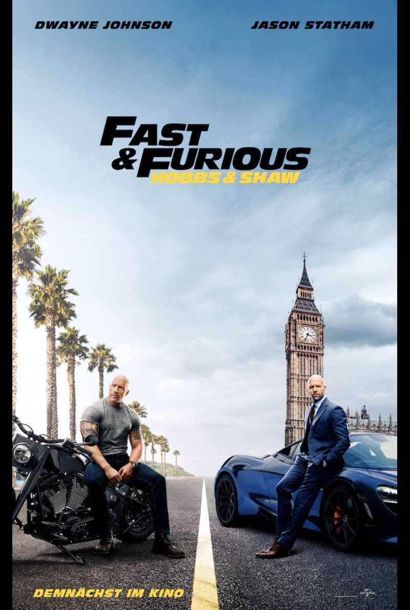 Teaserplakat zu Fast & Furious: Hobbs & Shaw (2019) - Teaserplakat (DE)