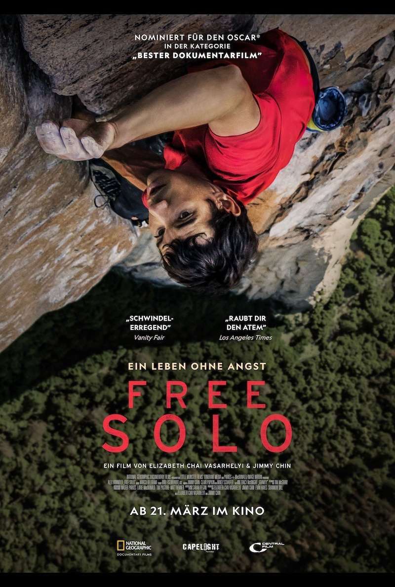Filmplakat zu Free Solo (2018)