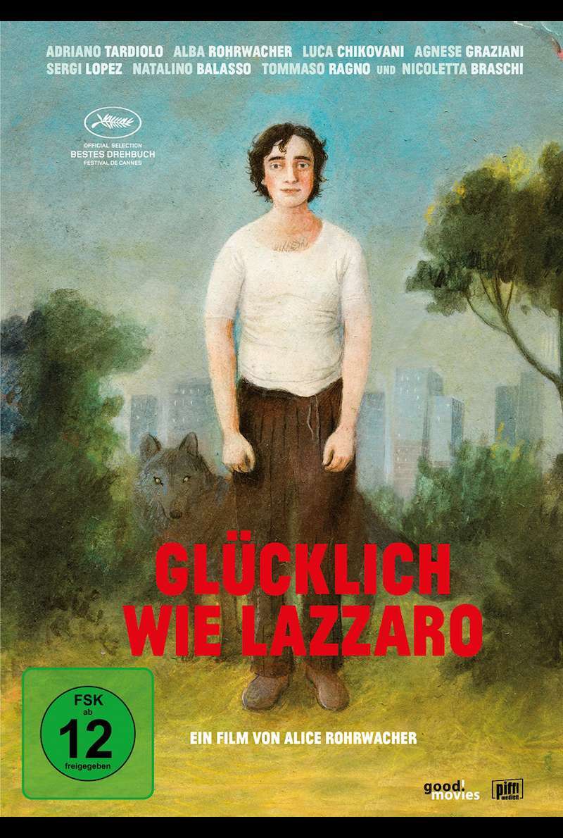DVD-Cover zu Glücklich wie Lazzaro (2018)