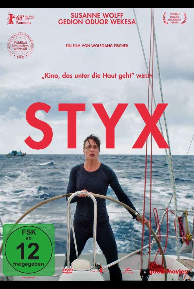 DVD-Cover zu Styx (2018)