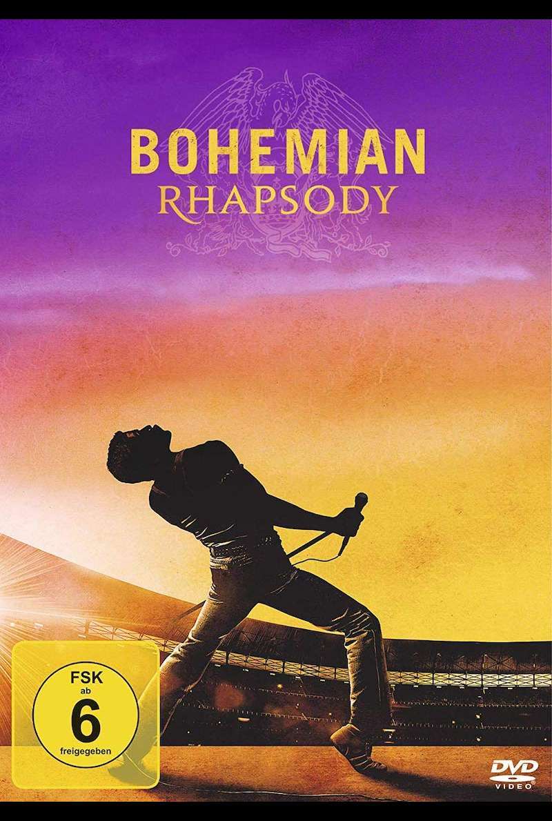 DVD-Cover zu Bohemian Rhapsody (2018)
