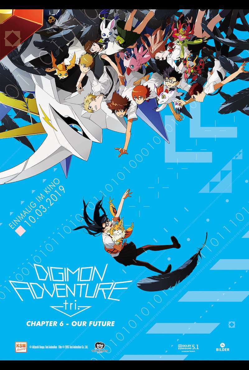 Filmplakat zu Digimon Adventure Tri. - Chapter 6: Our Future (2018)