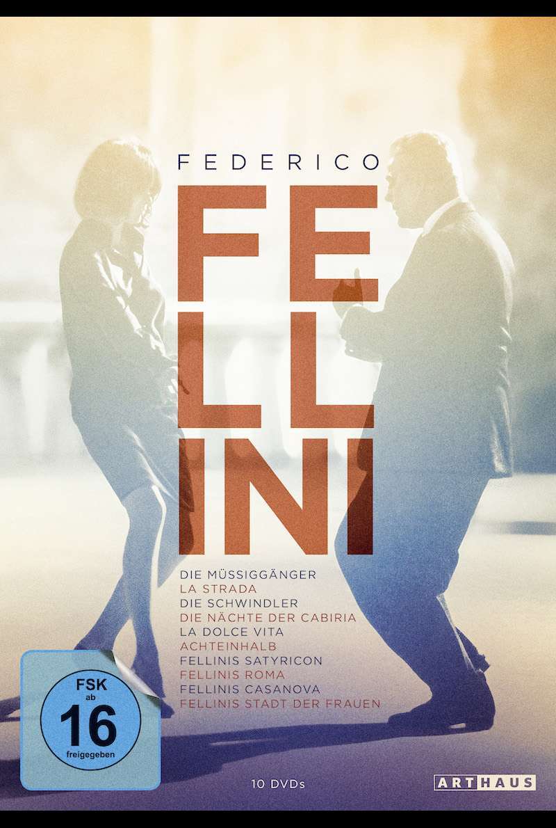 DVD-Cover zur Federico Fellini Edition
