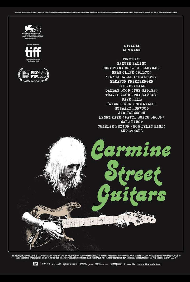 Filmplakat zu Carmine Street Guitars (2018)
