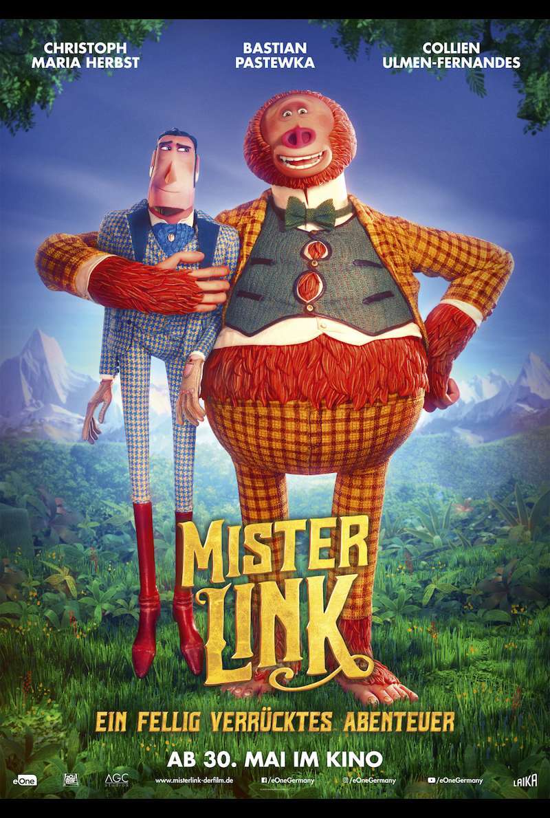 Filmplakat zu Mister Link - Ein fellig verrücktes Abenteuer (2019)