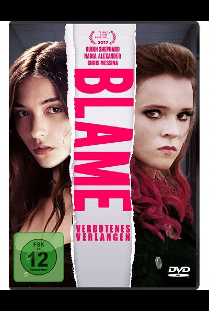 Blame - Verbotenes Verlangen - DVD-Cover