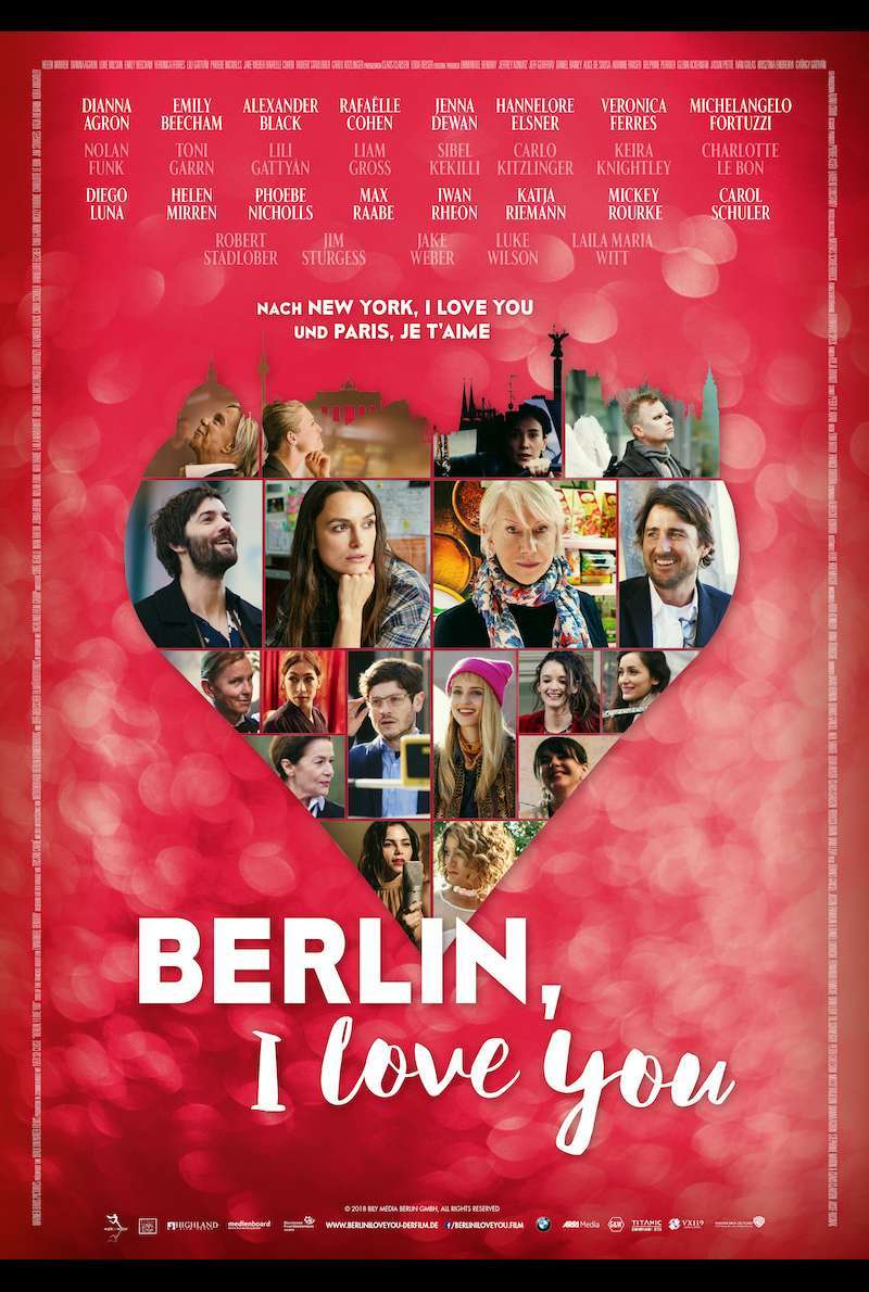 Filmplakat zu Berlin, I Love You (2019) 
