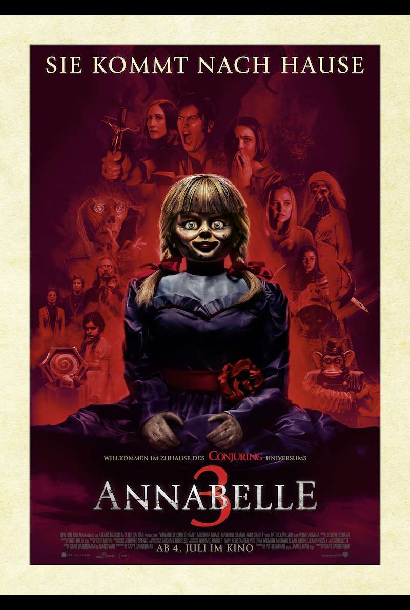Filmplakat zu Annabelle 3 (2019)
