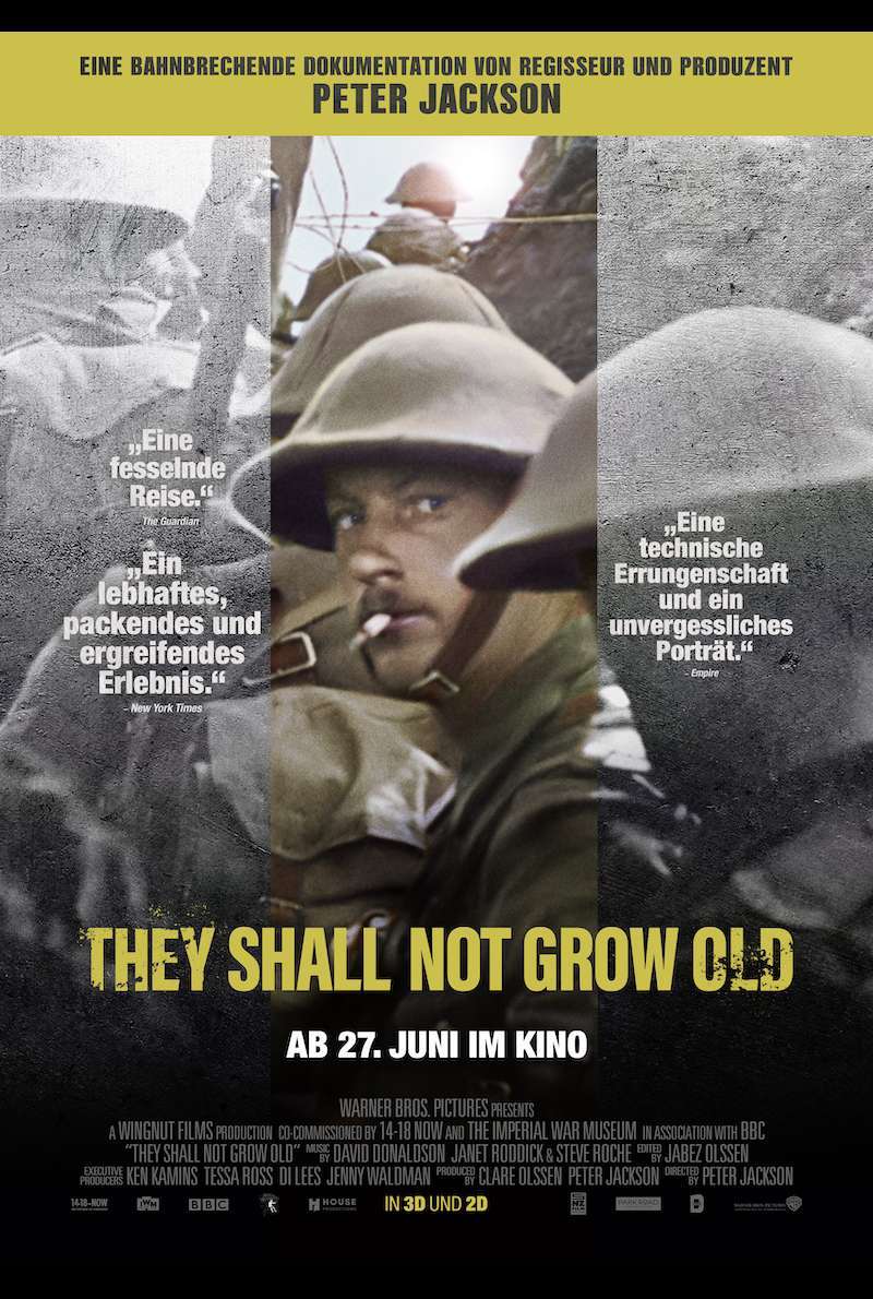 Filmplakat zu They Shall Not Grow Old (2019)