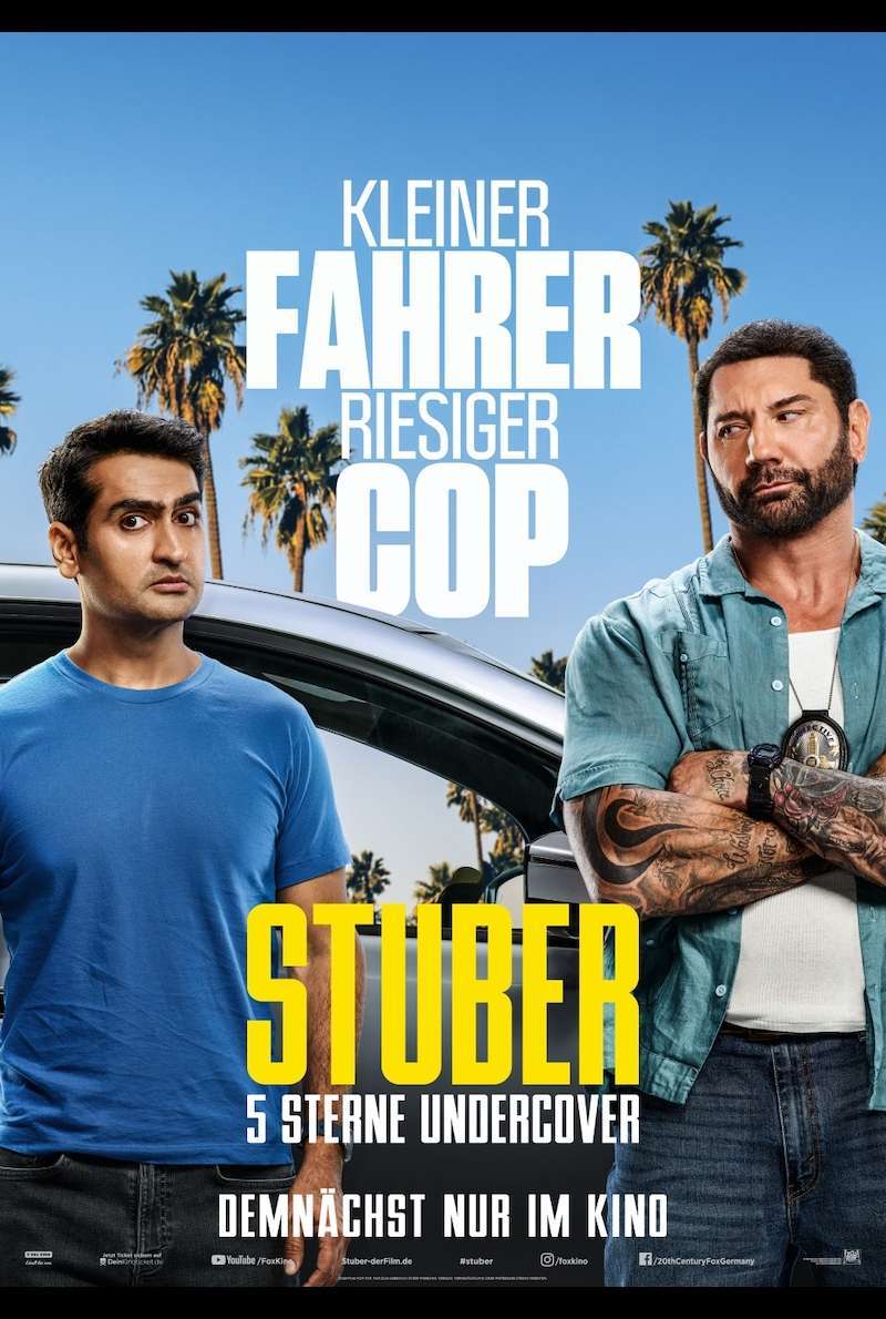Filmplakat zu Stuber - 5 Sterne Undercover (2019)