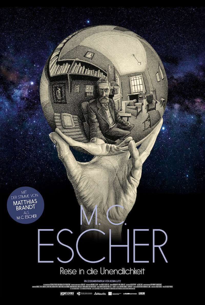 Filmplakat zu M.C. Escher - Reise in die Unendlichkeit (2018)