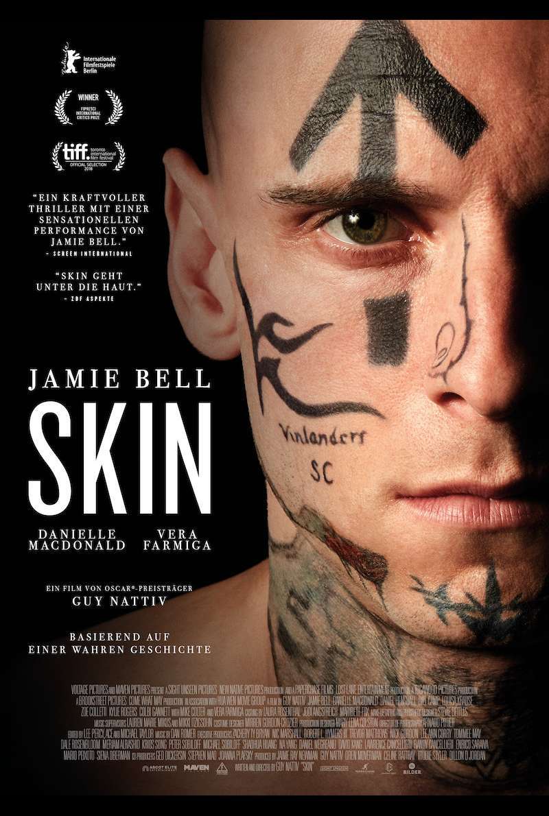 Filmplakat zu Skin (2018) von Guy Nattiv
