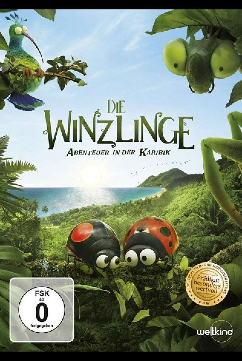 Die Winzlinge - Abenteuer in der Karibik - DVD-Cover