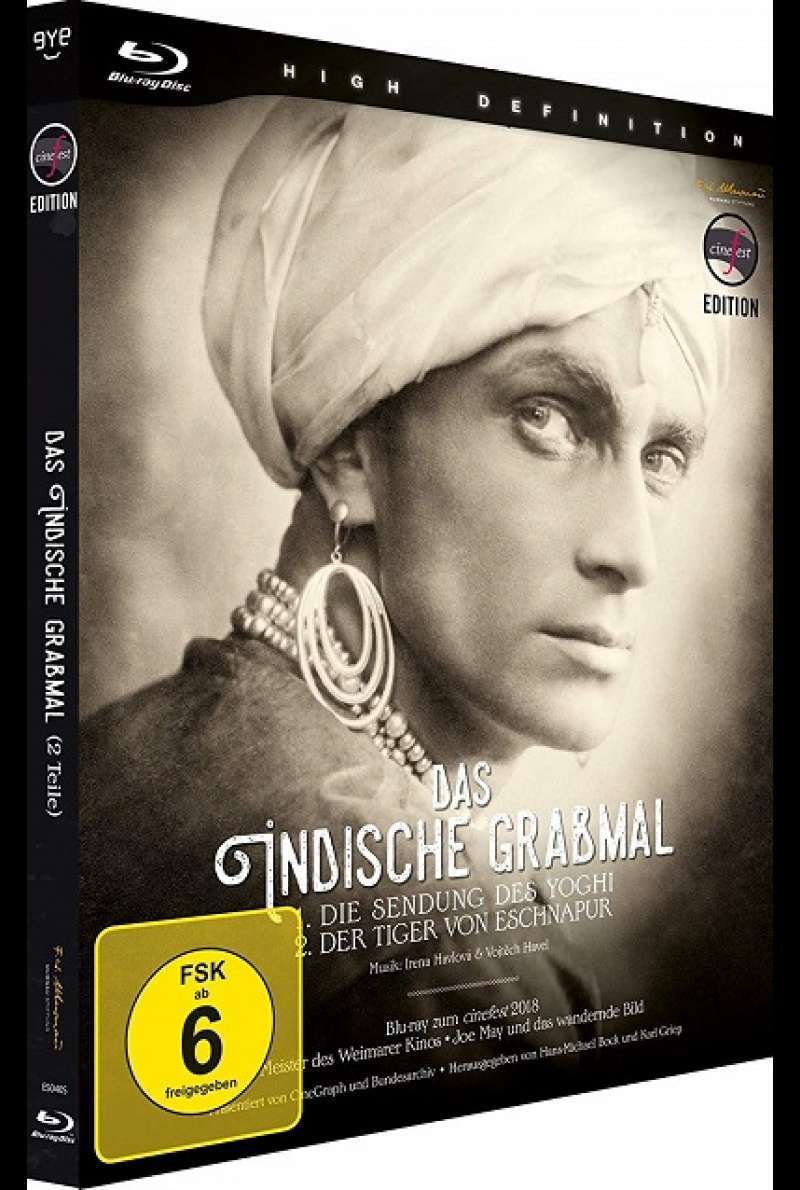 Das indische Grabmal - Blu-ray-Cover