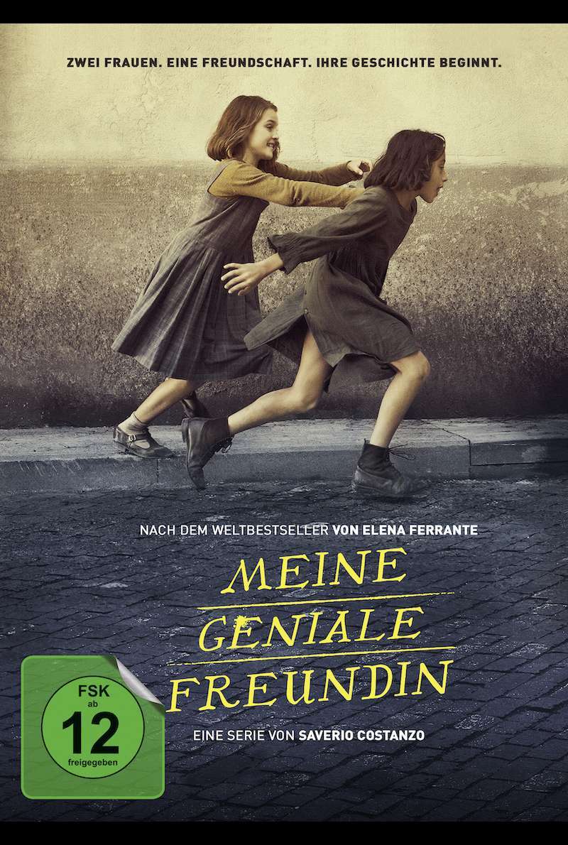 DVD-Cover zu Meine geniale Freundin (TV-Serie, 2018)