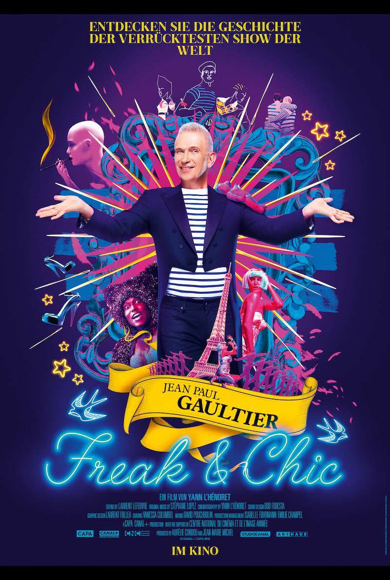 Filmplakat zu Jean-Paul Gaultier: Freak & Chic (2019) - Filmplakat (DE)