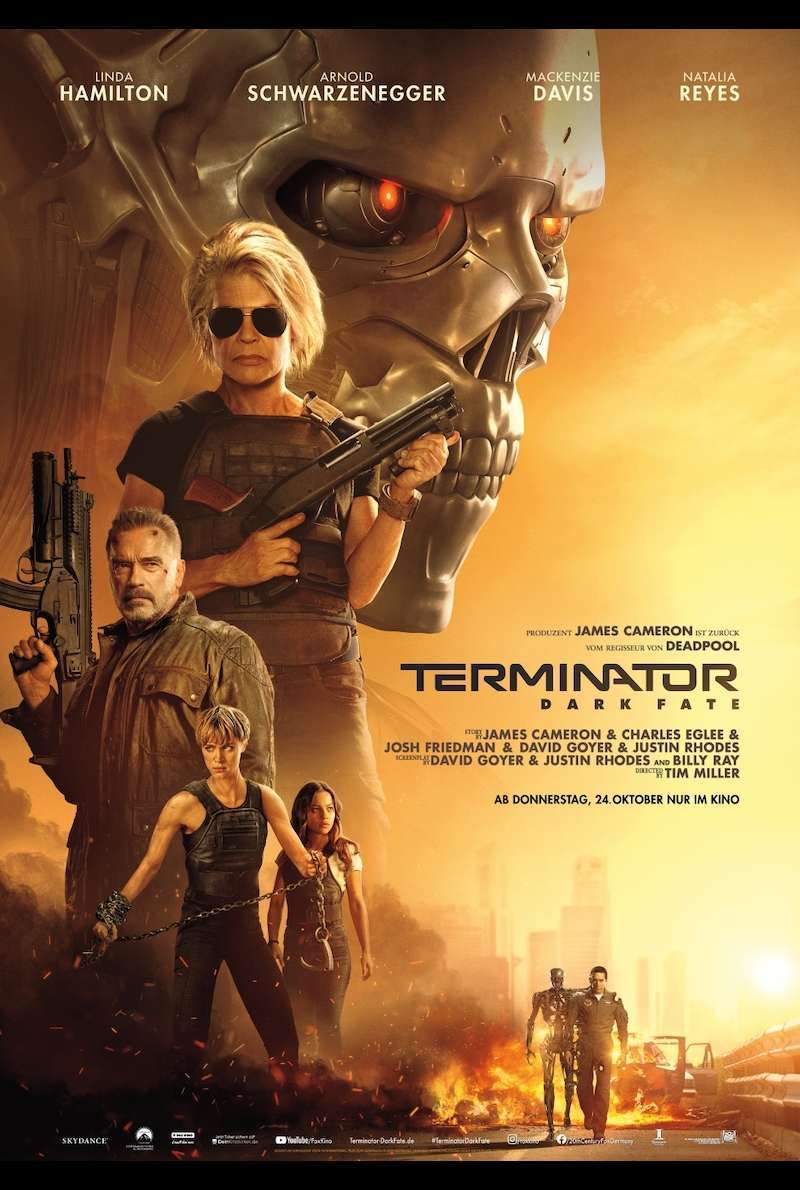 Filmplakat zu Terminator: Dark Fate (2019)