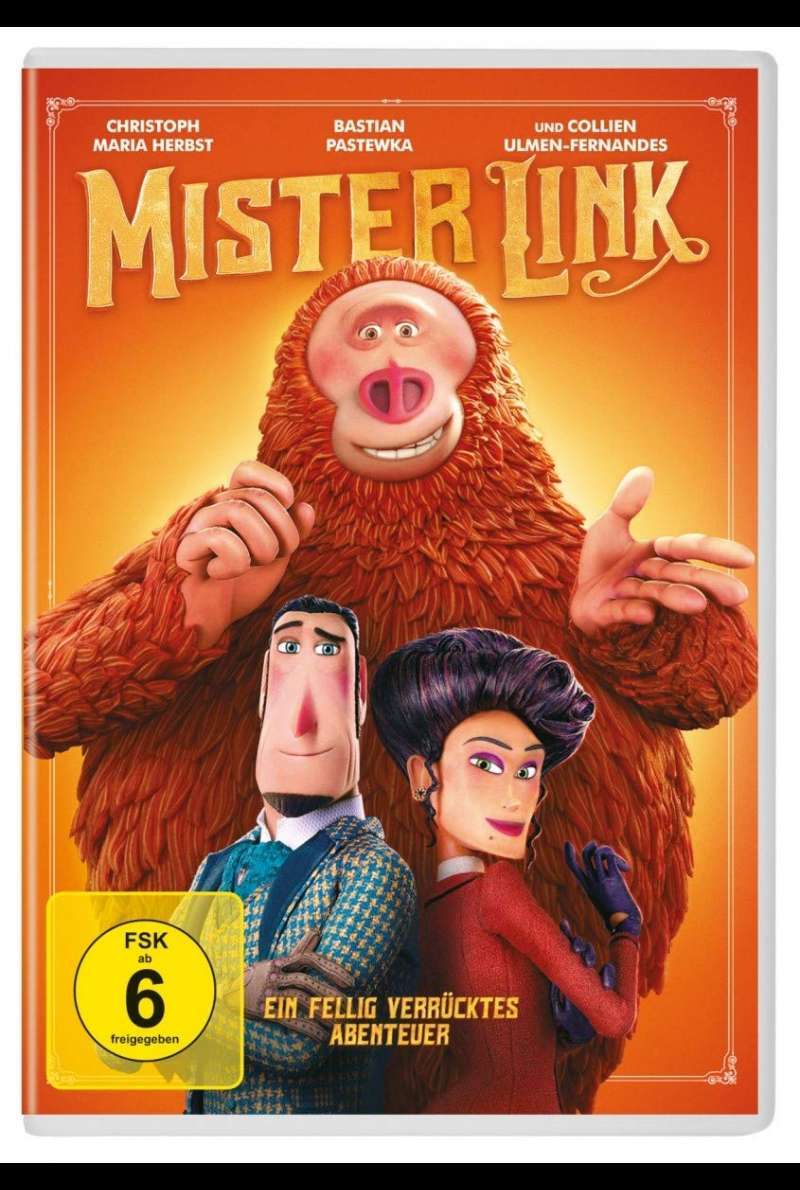 Mister Link - Ein fellig verrücktes Abenteuer - DVD-Cover