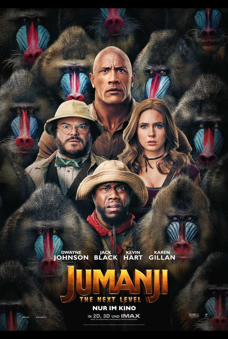 Teaserplakat zu Jumanji: The Next Level (2019)