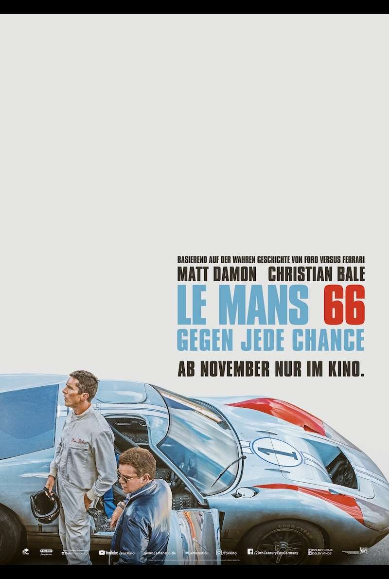 Filmplakat zu Le Mans 66 - Gegen jede Chance (2019)