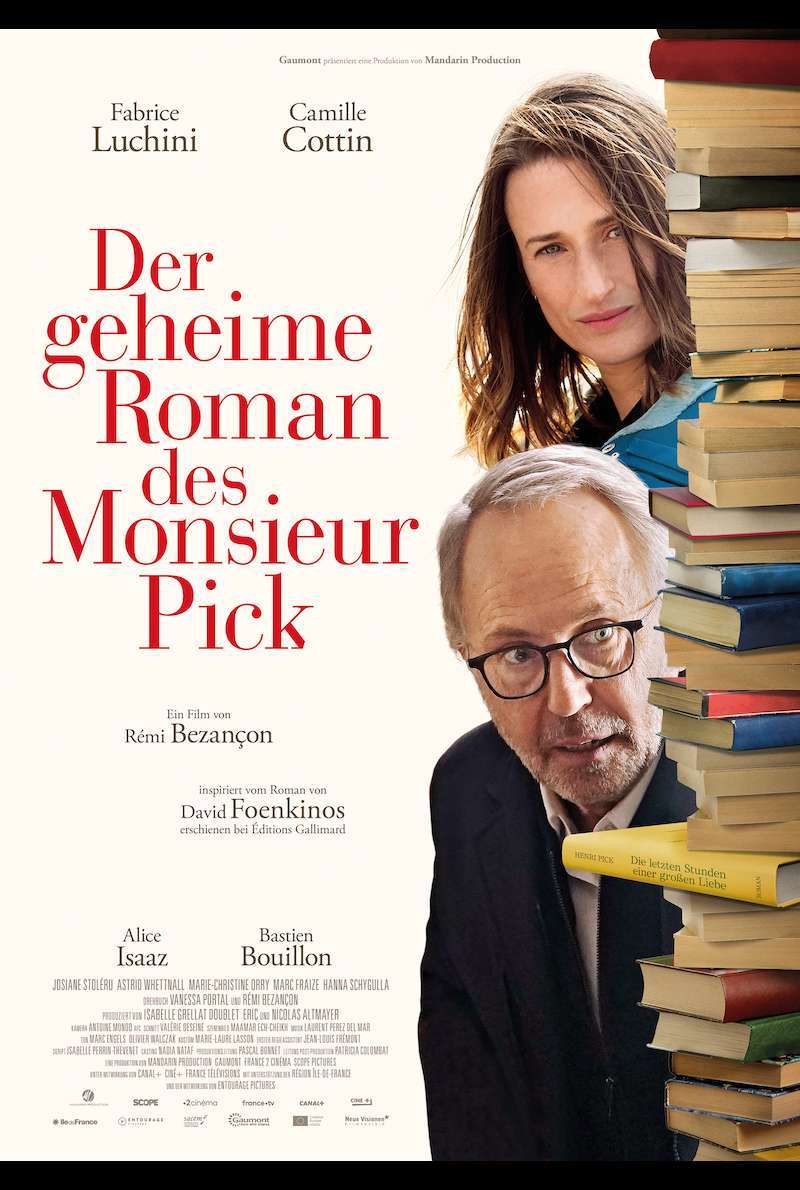 Filmplakat zu Der geheime Roman des Monsieur Pick (2019)