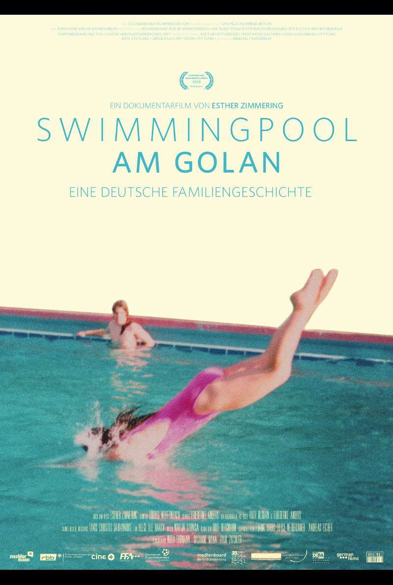 Filmplakat zu Swimmingpool am Golan (2018) von Esther Zimmering