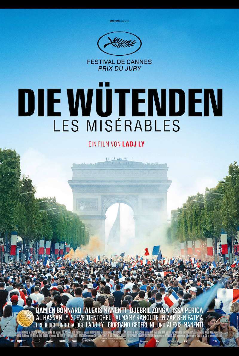 Filmplakat zu Die Wütenden - Les misérables (2019)