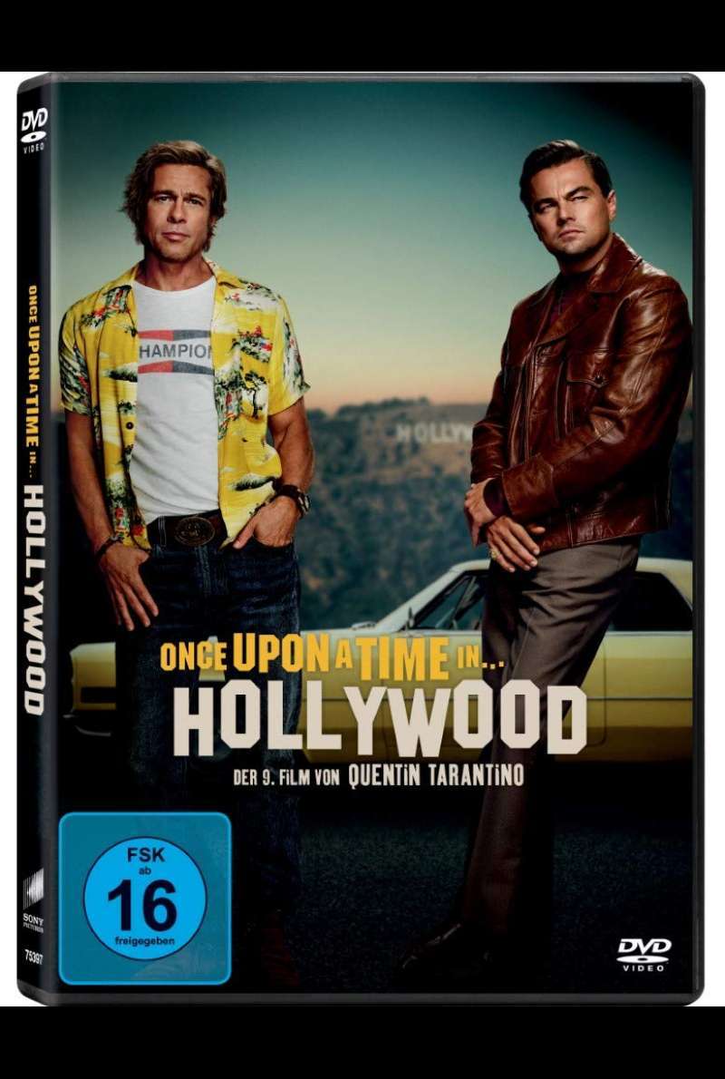 Once Upon a Time inHollywood DVD Cover