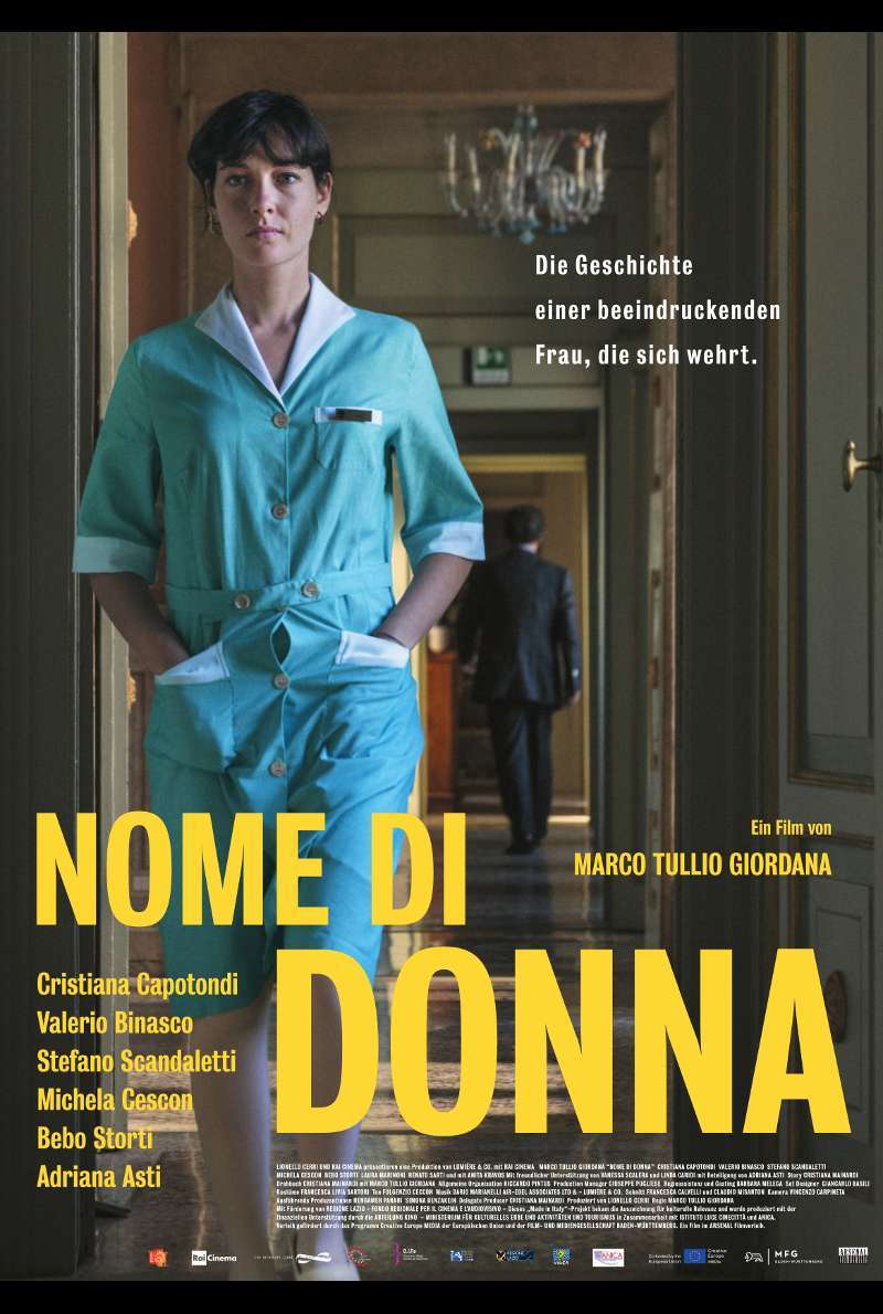 Filmplakat zu Nome di donna (2018)