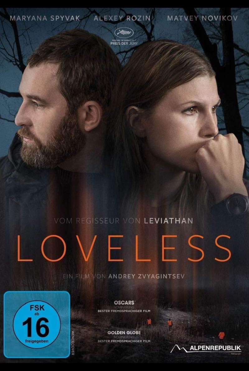 DVD-Cover zu Loveless (2017)