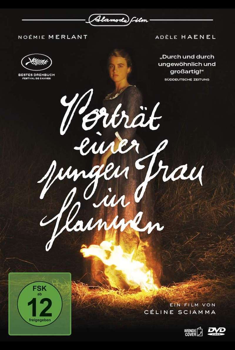 DVD-Cover zu Porträt einer jungen Frau in Flammen (2019)