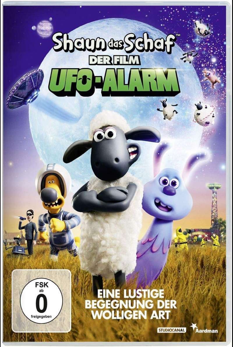 Shaun das Schaf UFO Alarm DVD Cover