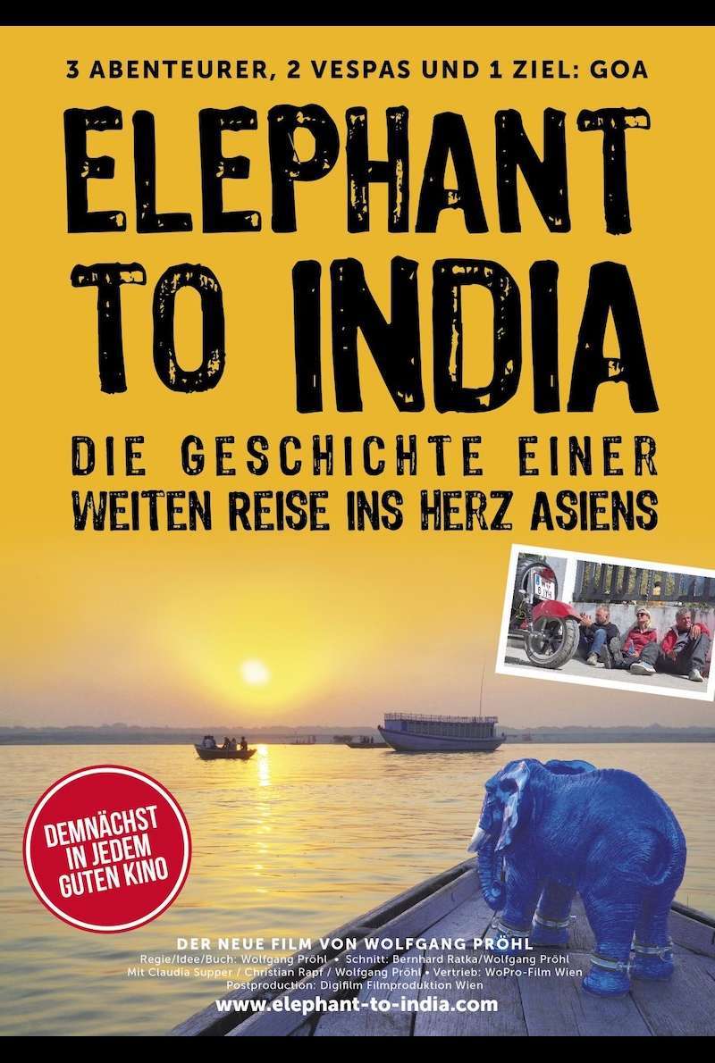 Filmplakat zu Elephant to India (2019)