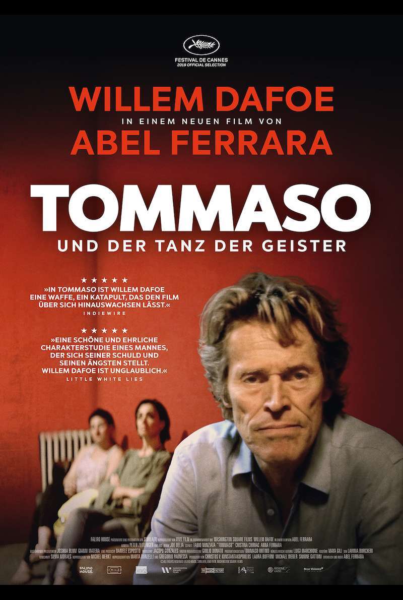 Filmplakat zu Tommaso und der Tanz der Geister (2019) von Abel Ferrara